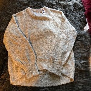 Grey old navy sweater size small NWT